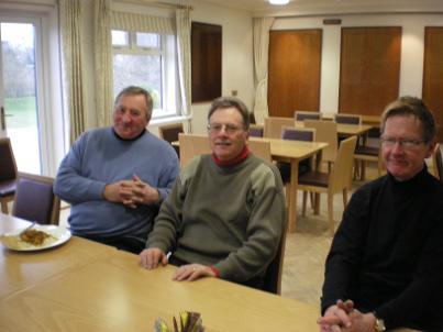 Clive Moulton, Clive Capp and Patrick Maher